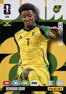 2026 FIFA World Cup #532 Demarai Gray [Jamaica]
