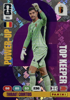 2026 FIFA World Cup #551 Thibault Courtois - TOP KEEPER [Belgium]