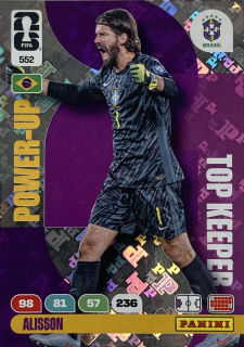 2026 FIFA World Cup #552 Alisson - TOP KEEPER [Brazil]