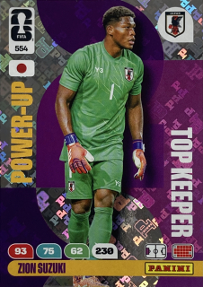 2026 FIFA World Cup #554 Zion Suzuki - TOP KEEPER [Japan]