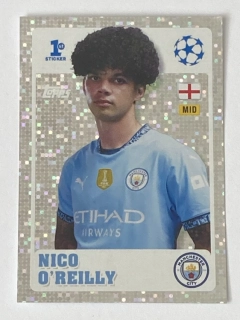 2024/25 Champions League Sticker #232 Nico O'Reilly - 1st STICKER