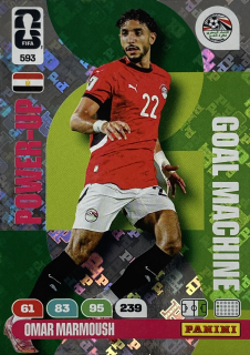 2026 FIFA World Cup #593 Omar Marmoush - GOAL MACHINE [Egypt]