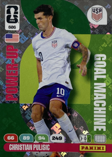 2026 FIFA World Cup #606 Christian Pulisic - GOAL MACHINE [USA]