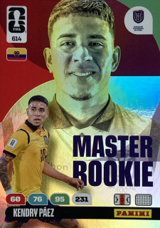 2026 FIFA World Cup #614 Kendry Páez - MASTER ROOKIE [Ecuador]