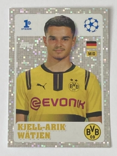 2024/25 Champions League Sticker #236 Kjell-Arik Wätien - 1st STICKER