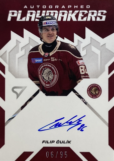 2025/26 Tipos SHL #AP-FC Filip Čulík - AUTOGRAPHED PLAYMAKERS /95