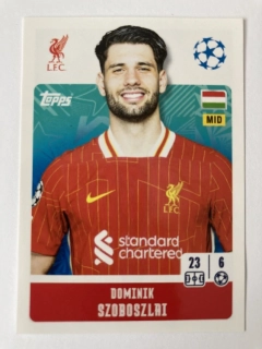 2024/25 Champions League Sticker #265 Dominik Szoboszlai