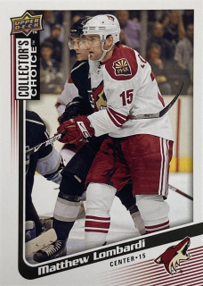 2009-10 UD Collector's Choice #037 Matthew Lombardi
