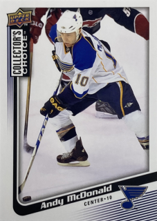 2009-10 UD Collector's Choice #107 Andy McConald