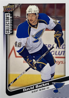 2009-10 UD Collector's Choice #108 David Backes