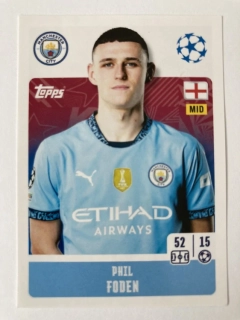 2024/25 Champions League Sticker #280 Phil Foden