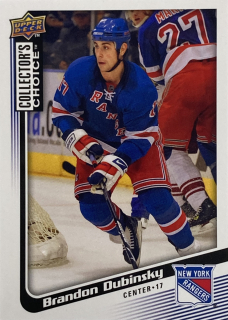 2009-10 UD Collector's Choice #118 Brandon Dubinsky