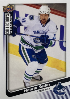 2009-10 UD Collector's Choice #139 Henrik Sedin