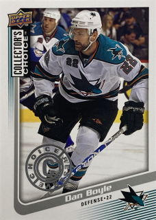 2009-10 UD Collector's Choice #168 Dan Boyle - CHOICE RESERVE