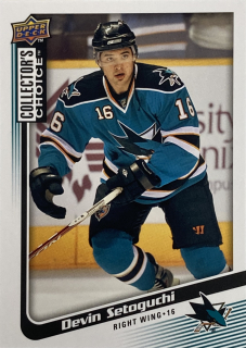 2009-10 UD Collector's Choice #172 Devin Setoguchi