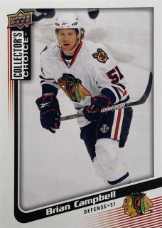 2009-10 UD Collector's Choice #181 Brian Campbell
