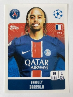 2024/25 Champions League Sticker #294 Bradley Barcola