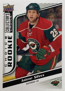 2009-10 UD Collector's Choice #261 Jaime Sifers - ROOKIE