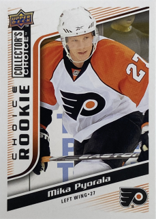 2009-10 UD Collector's Choice #281 Mika Pyorala - ROOKIE