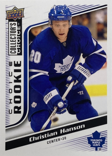 2009-10 UD Collector's Choice #293 Christian Hanson - ROOKIE