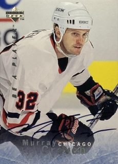 1995-96 UD Be A Player #S046 Murray Craven - AUTOGRAPH