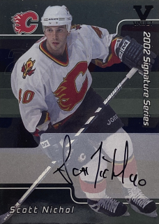 2001-02 ITG Be A Player #209 Scott Nichol - 2002 SIGNATURE SERIES