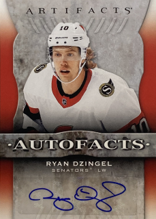2021-22 Artifacts #AF-RD Ryan Dzingel - AUTOFACTS