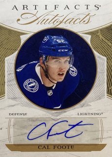 2022-23 Artifacts #AF-CF Cal Foote - AUTOFACTS