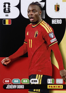 2026 FIFA World Cup #066 Jérémy Doku [Belgium]