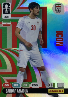 2026 FIFA World Cup #228 Sardar Azmoun - ICON [Iran]