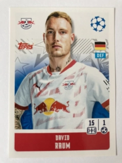 2024/25 Champions League Sticker #312 David Raum
