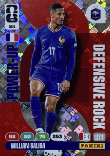 2026 FIFA World Cup #561 William Saliba - DEFENSIVE ROCK [France]