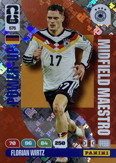 2026 FIFA World Cup #575 Florian Wirtz - MIDFIELD MAESTRO [Germany]
