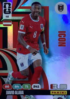 2026 FIFA World Cup #048 David Alaba - ICON [Austria]