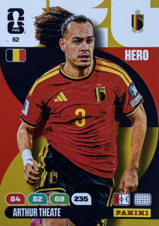 2026 FIFA World Cup #062 Arthur Theate [Belgium]