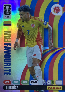2026 FIFA World Cup #106 Luis Díaz - FAN FAVOURITE [Colombia]