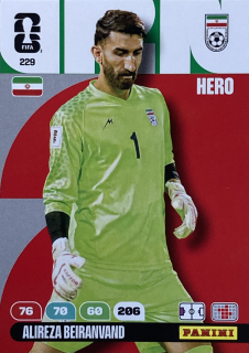 2026 FIFA World Cup #229 Alireza Beiranvand [Iran]