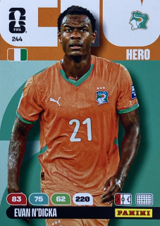 2026 FIFA World Cup #244 Evan N'Dicka [Cote D'Ivoire]