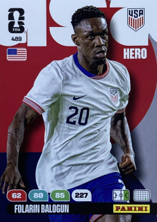2026 FIFA World Cup #489 Folarin Balogun [USA]