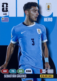 2026 FIFA World Cup #495 Sebastian Cáceres [Uruguay]