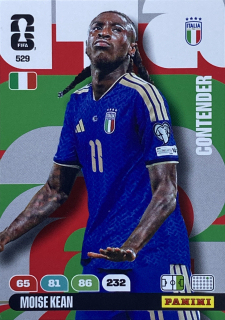 2026 FIFA World Cup #529 Moise Kean [Italy]
