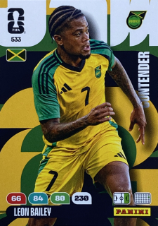 2026 FIFA World Cup #533 Leon Bailey [Jamaica]