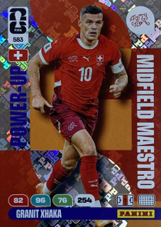 2026 FIFA World Cup #583 Granit Xhaka - MIDFIELD MAESTRO [Switzerland]