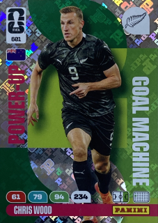 2026 FIFA World Cup #601 Chris Wood - GOAL MACHINE [New Zealand]