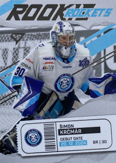 2025/26 Tipsport Liga #RR-12 Šimon Krčmár - ROOKIE ROCKETS