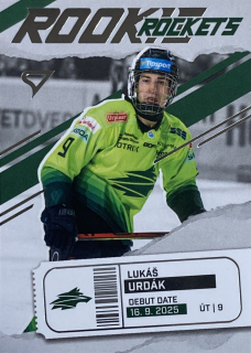2025/26 Tipsport Liga #RR-14 Lukáš Urdák - ROOKIE ROCKETS