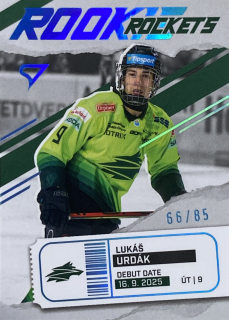 2025/26 Tipsport Liga LIMIT #RR-14 Lukáš Urdák - ROOKIE ROCKETS /85