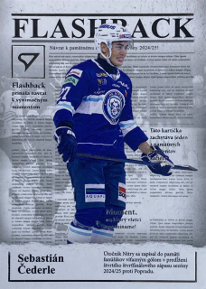 2025/26 Tipsport Liga #FB-02 Sebastián Čederle - FLASHBACK