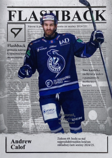 2025/26 Tipsport Liga #FB-07 Andrew Calof - FLASHBACK