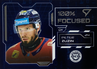 2025/26 Tipsport Liga #FS-08 Peter Zuzin - 100% FOCUSED